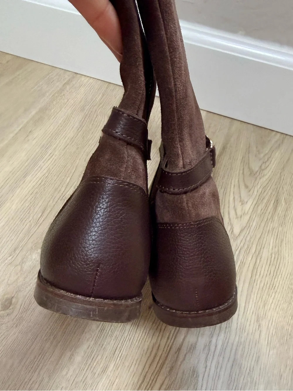 Janie and Jack Girls Brown Riding Boots Equestrian Size 4 Toddler